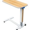 Mobile Bedside Rolling Laptop Table - Pneumatic Adjustable Overbed Cart | Medical Standing Desk | KSh 8,999 | Kenya Delivery | Coporaza Shop