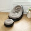 Inflatable Sofa With Footrest - Portable Air Couch | Heavy-Duty PVC | 300 lbs Capacity | Kenya Delivery | Coporaza Shop